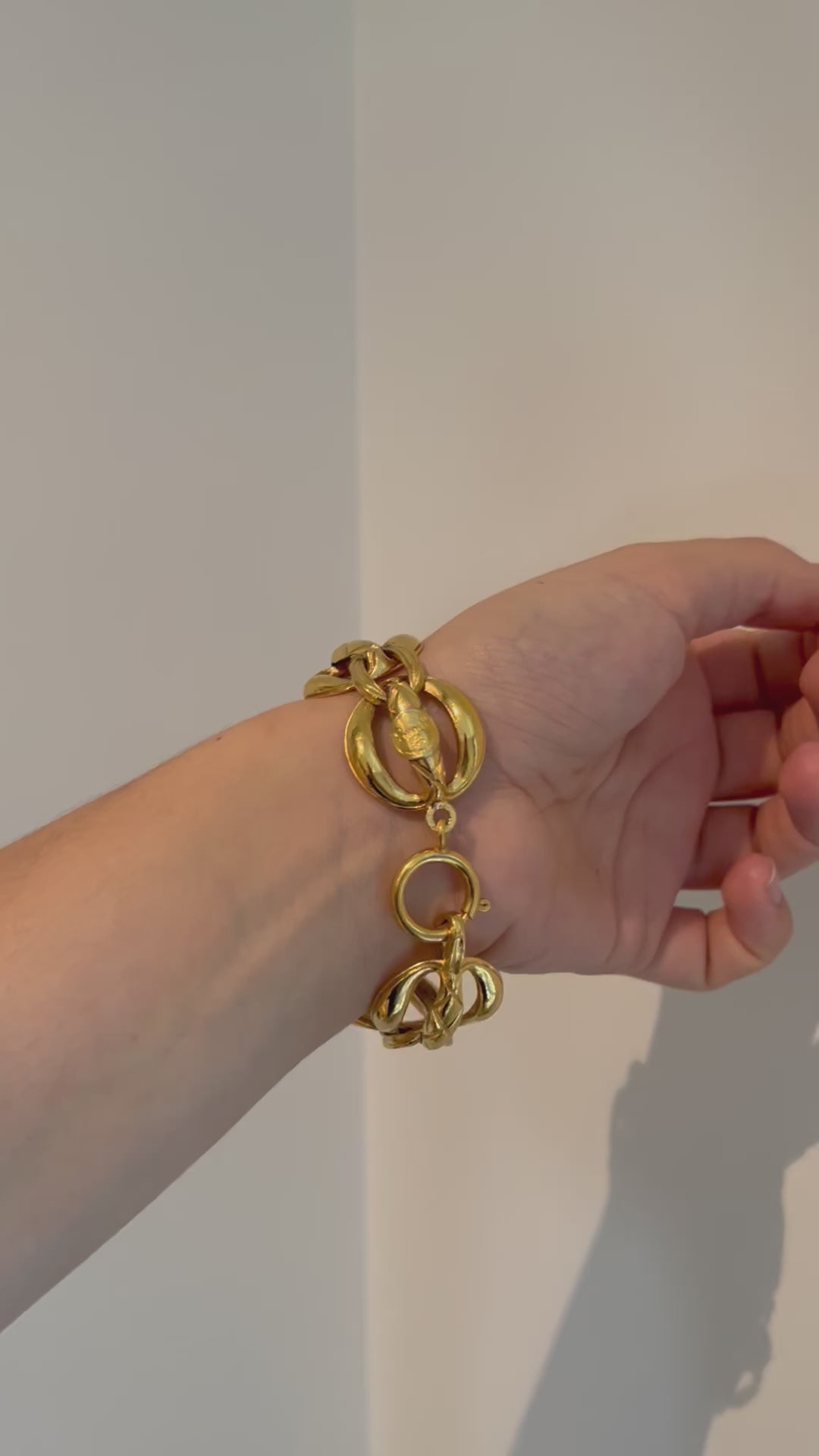 CHANEL Vintage Link Bracelet 1980's