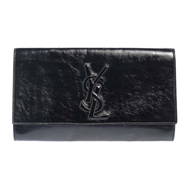 YSL "La belle du jour" vintage clutch black