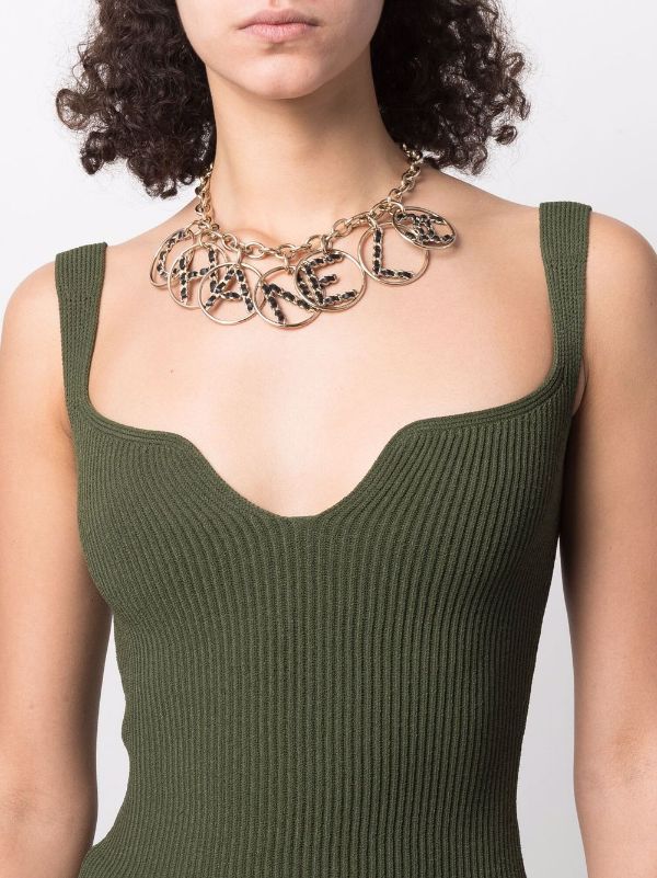 CHANEL pre-fall 19 chocker necklace with pouch