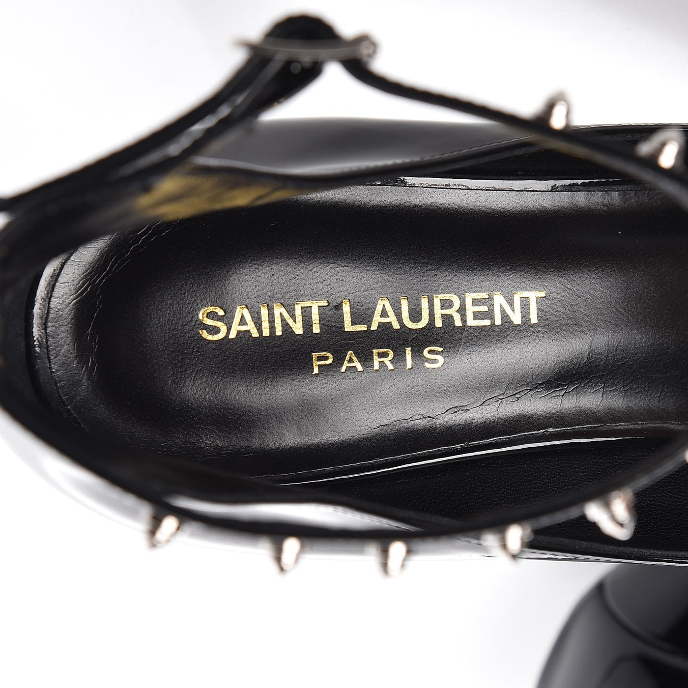 Saint Laurent kitten studded heels size 39- Never Worn