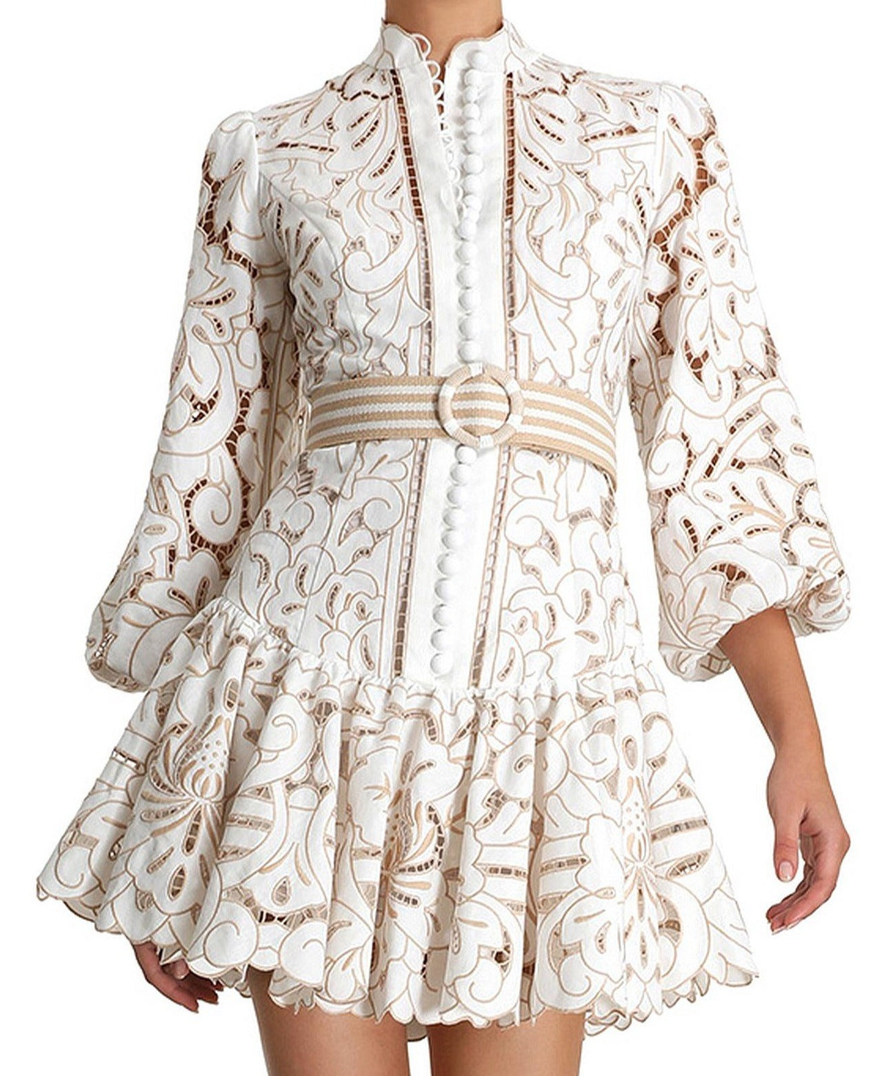 Zimmermann ivory dress resort 20' size S