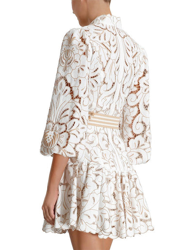 Zimmermann ivory dress resort 20' size S