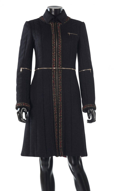 CHANEL coat Paris-Shanghai Pre-Fall 2010 size 42