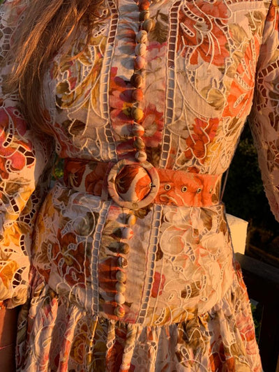 Zimmermann lace details dress size 0