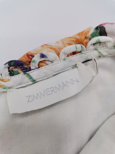 Zimmermann Alia linen dress size 1 RRP £876