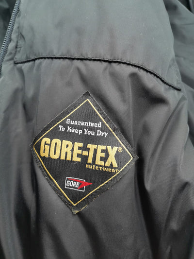 Prada black maxi puffer Gore-Tex size 12uk