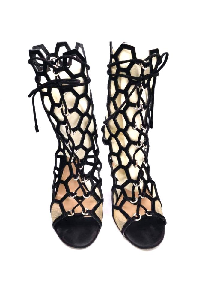 Gianvito Rossi Honeycomb heels size 36.5