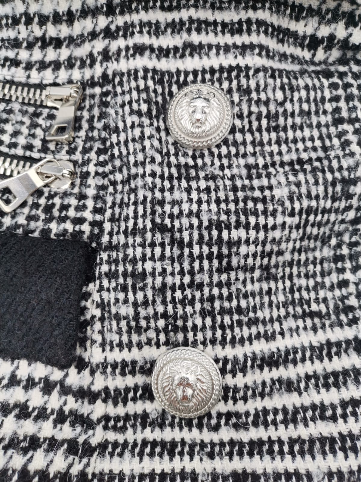 Balmain wool skirt size 38 RRP £1150
