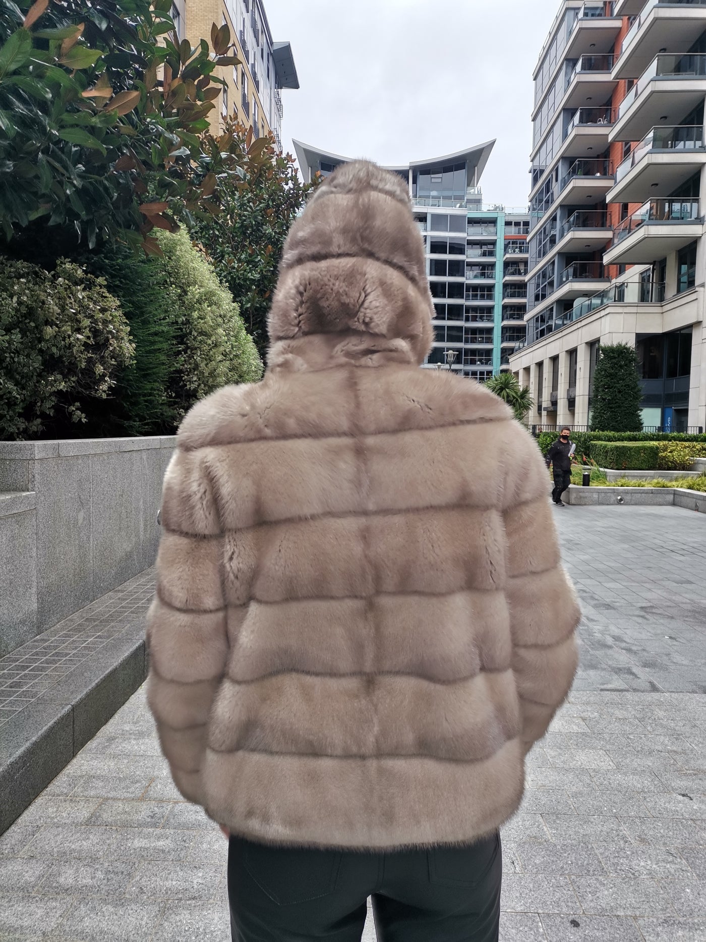 Tara Jarmon mink jacket