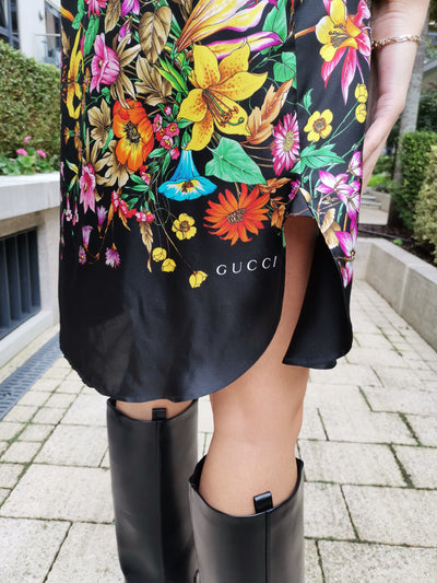 Gucci floral print tunic dress brand new with tags