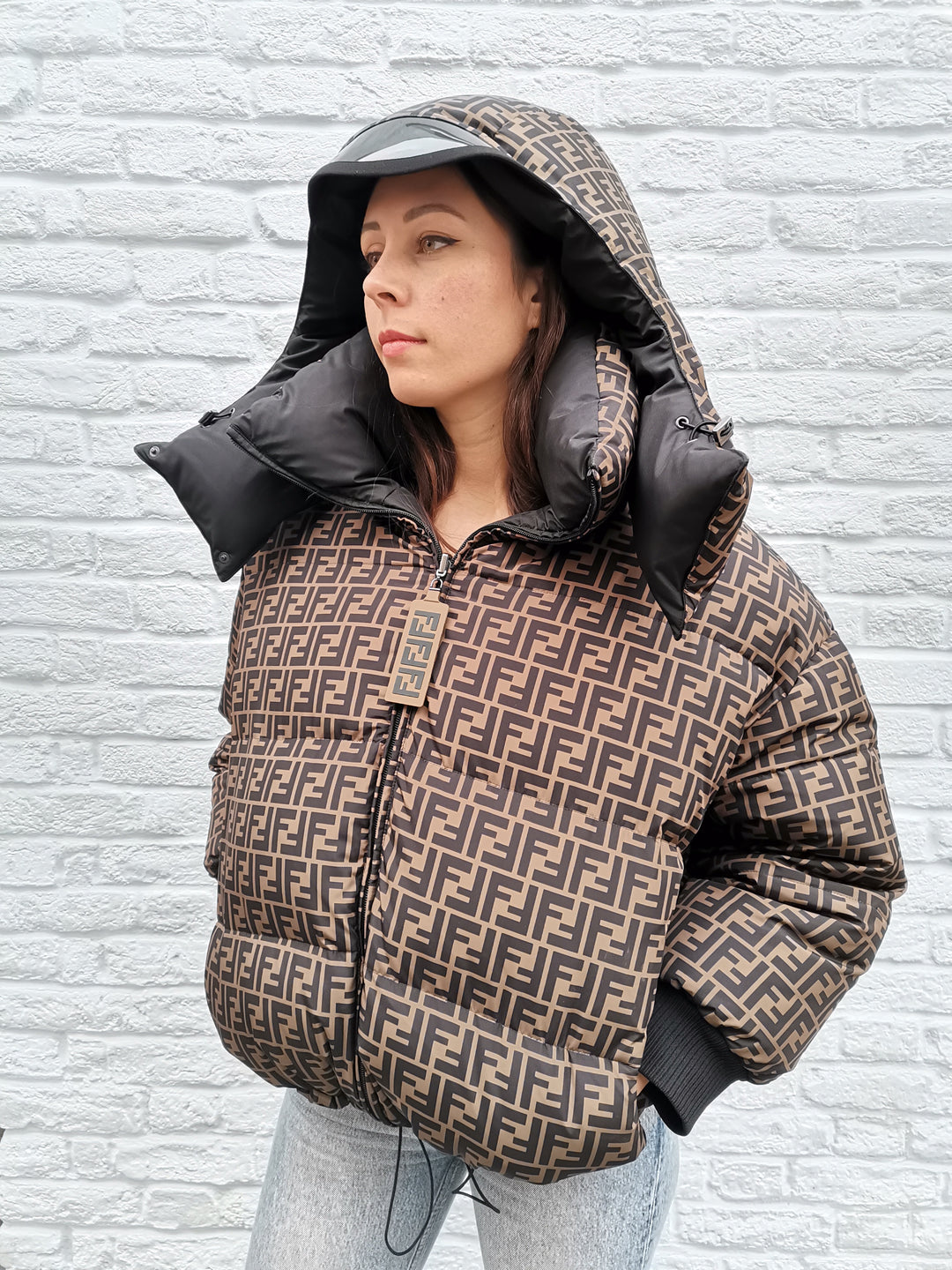 Fendi parka coat fashion