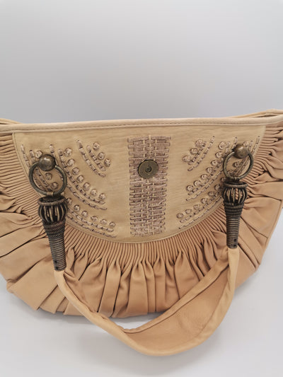 DIOR by John Galliano "le plisse" basket bag in soft lambskin