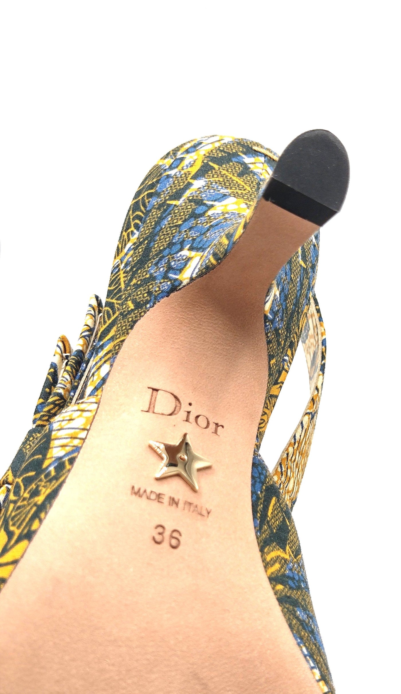 CHRISTIAN DIOR cruise 2020 Sweet D sling back size 36 never worn RRP: £850