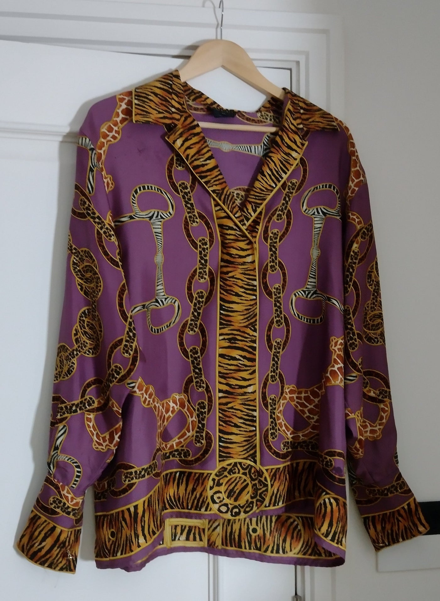 Gucci Rare Vintage 1992 Silk Blouse size 44