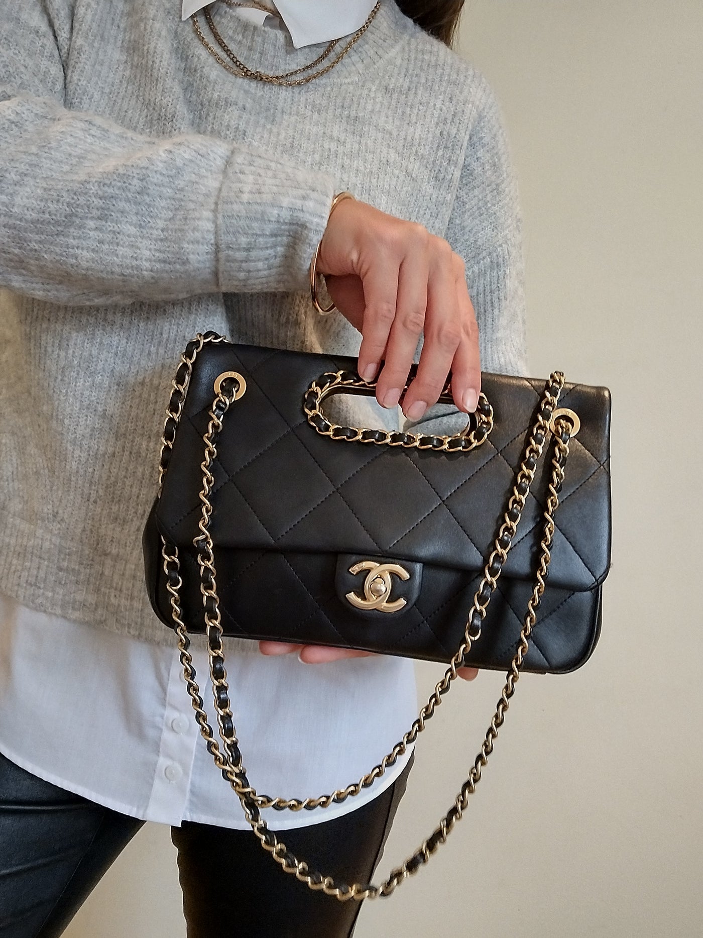 CHANEL Handle Small Flap Bag SS20 RRP £4300