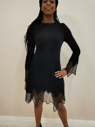 CHANEL Fall-Winter 2009 RTW black dress size 40