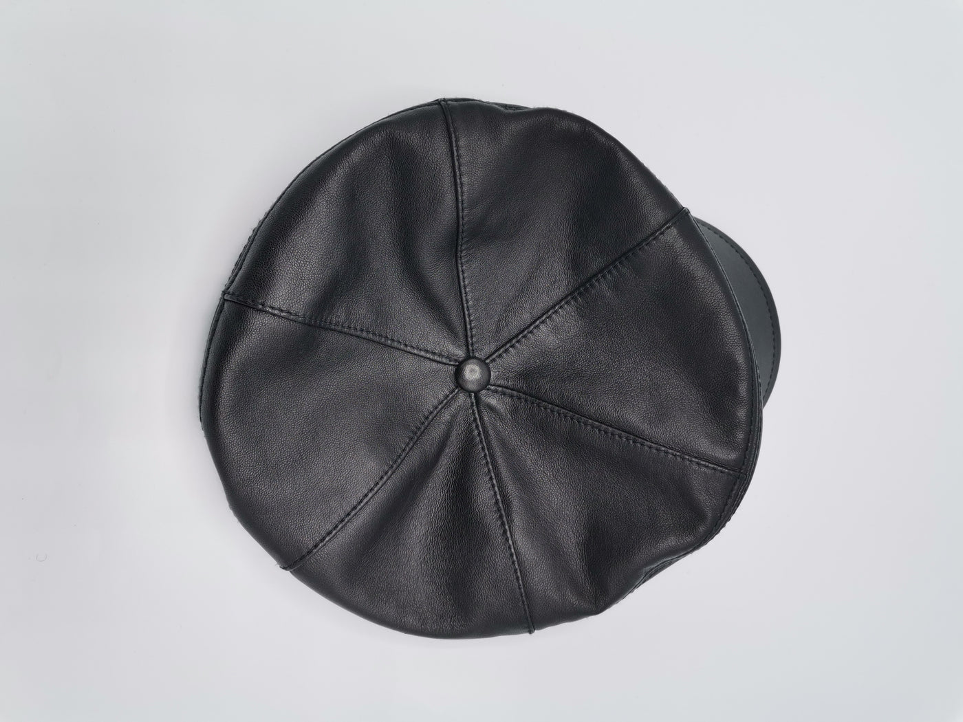 PRADA Baker boy leather cap FW size S rrp £395