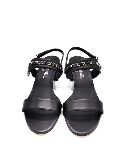 CHANEL lucky charm sandals size 38.5 brand new with box RRP approx. £600