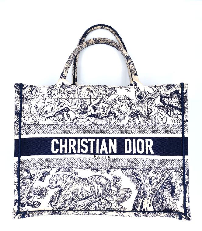 Christian DIOR book tote Spring 2020 Toile de Jouy RRP: £2350