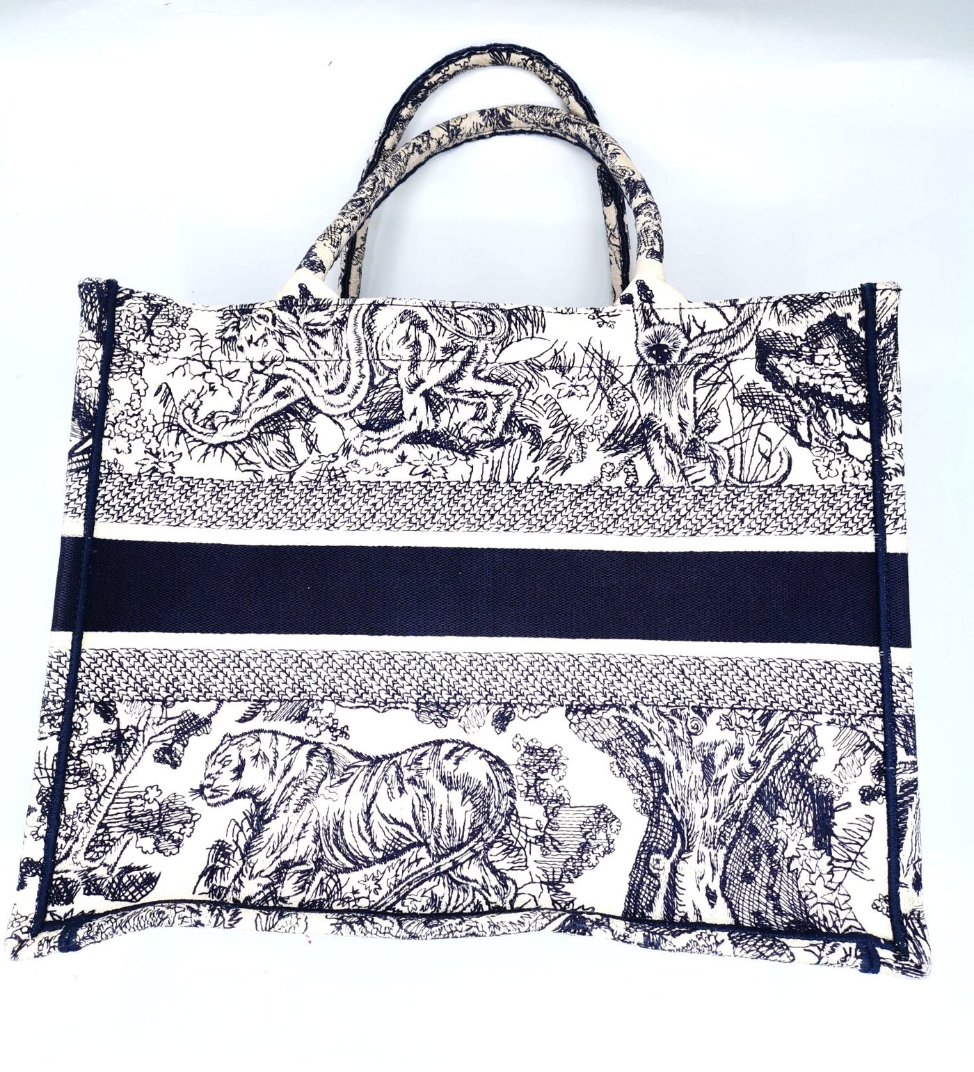 Christian DIOR book tote Spring 2020 Toile de Jouy RRP: £2350