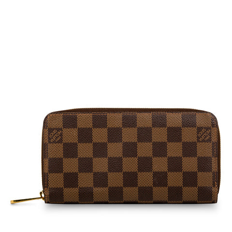 LOUIS VUITTON damier ebene zip up wallet with box RRP:£550