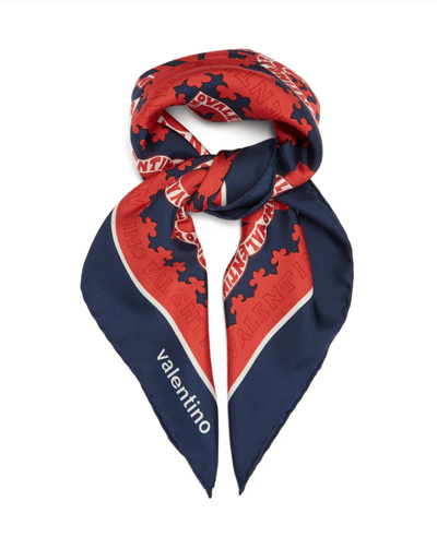 VALENTINO silk scarf with box original RRP £315