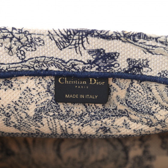 Christian DIOR book tote Spring 2020 Toile de Jouy RRP: £2350