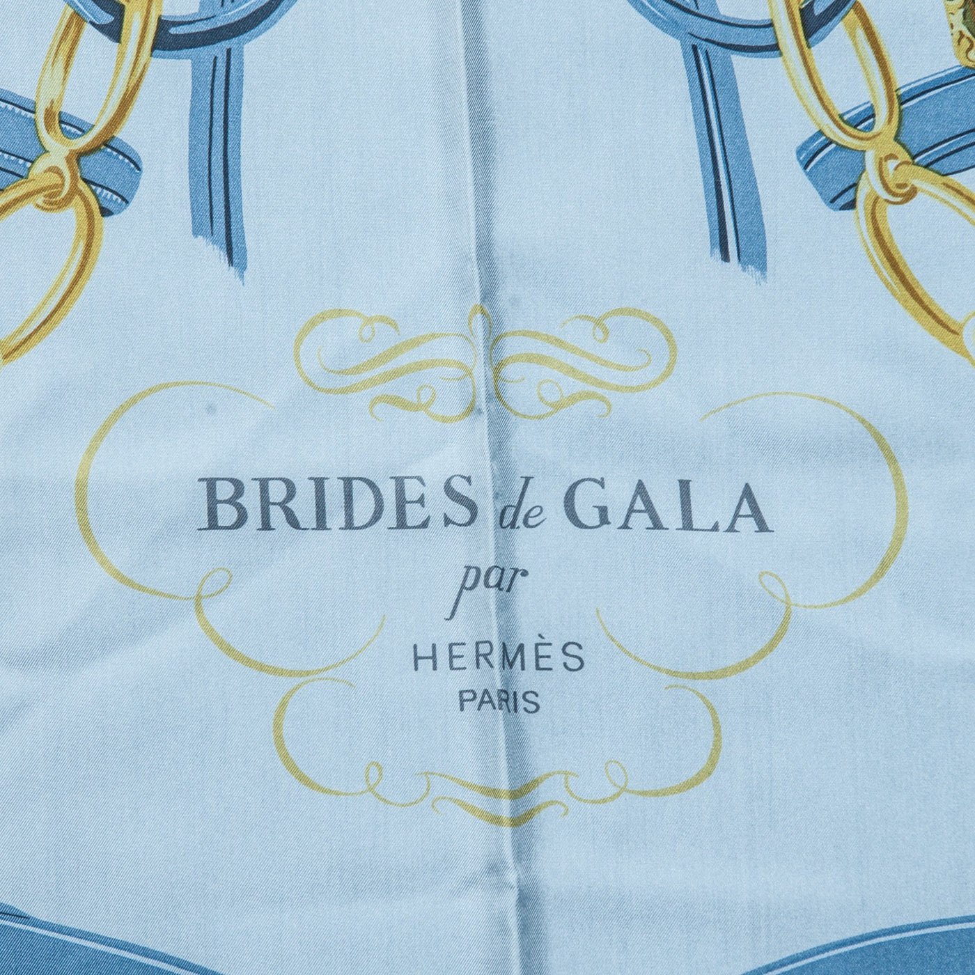 Hermes "Bride De Gala” large silk shawl 140x140cm RRP: £1000