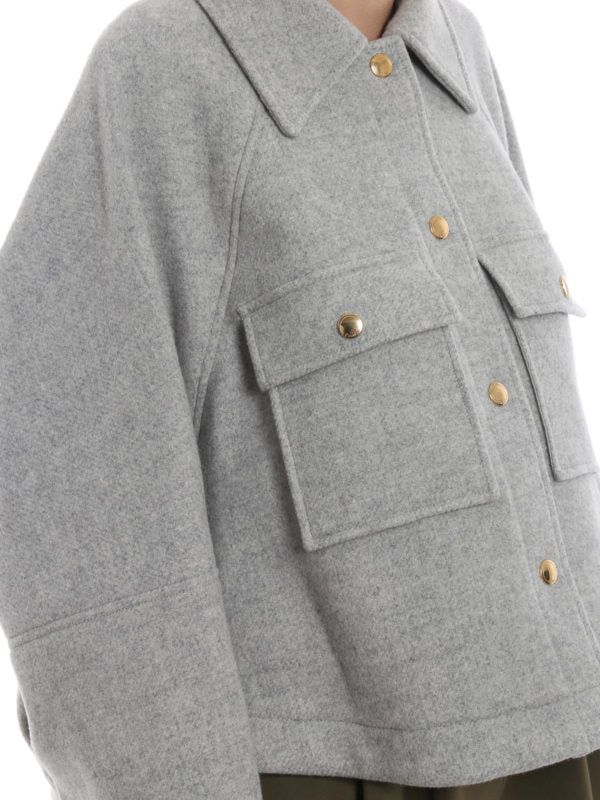 CHLOE wool oversized style jacket size 36 RRP £996