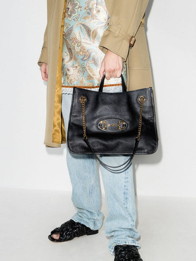 Gucci horsebit 1955 tote with chain bag SS20 RRP £1665.