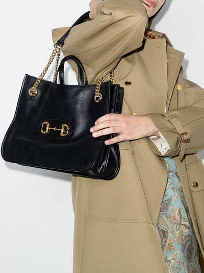 Gucci horsebit 1955 tote with chain bag SS20 RRP £1665.