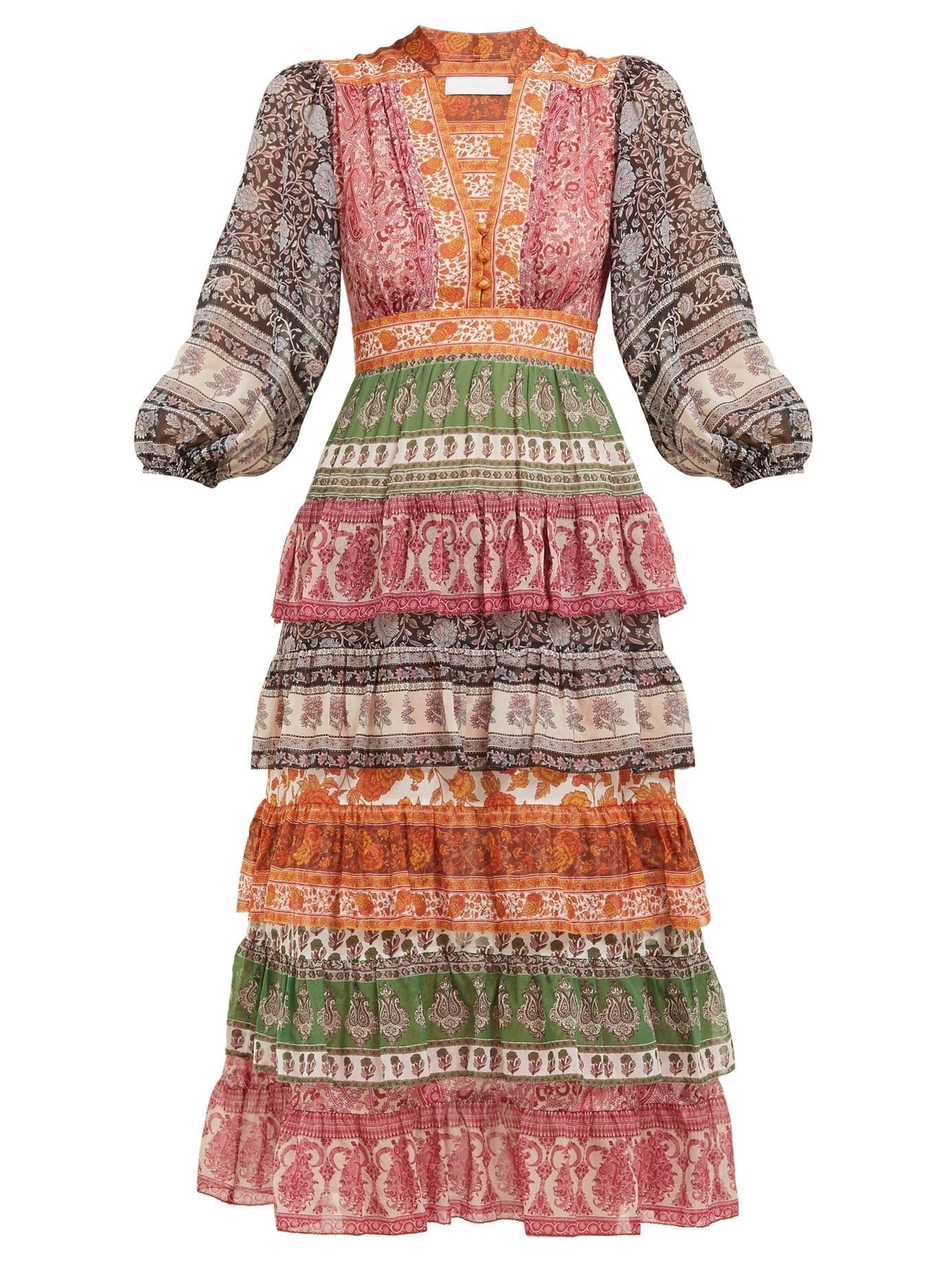 ZIMMERMANN Amari Paisley print dress AW19 RRP: $1150