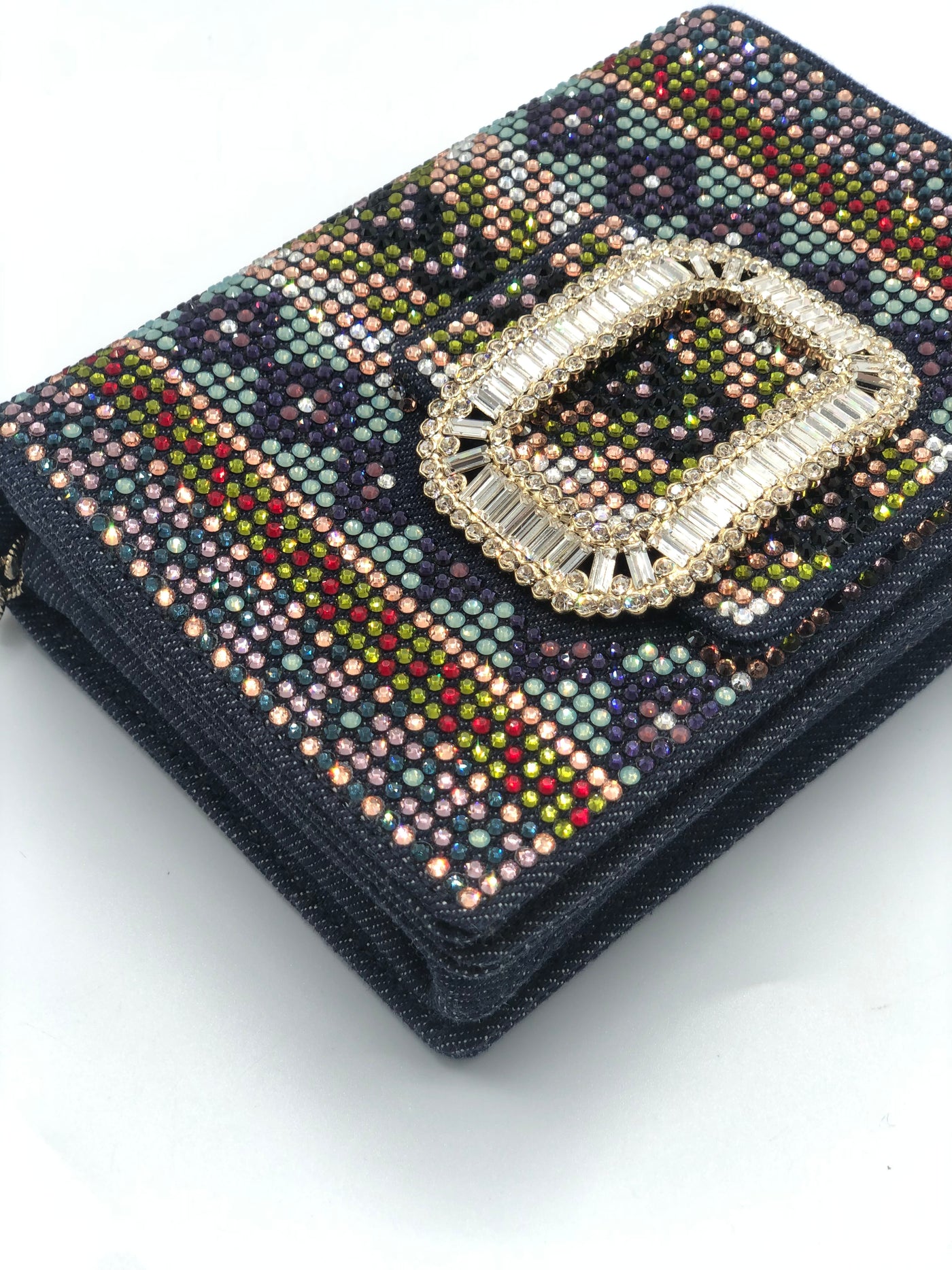 ROGER VIVIER Mini Pilgrim Crystals Embellished bag RRP: £1550