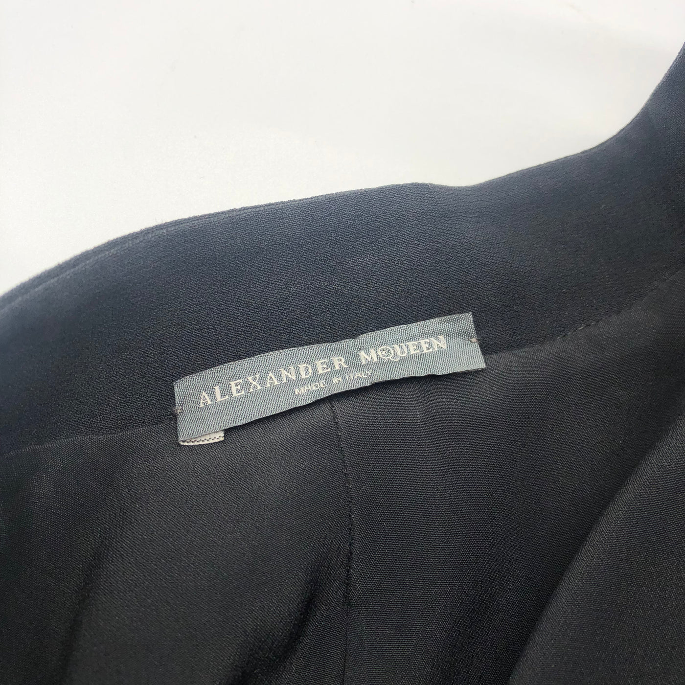 ALEXANDER MCQUEEN Tuxedo dress size 10uk RRP: Approx. £2390