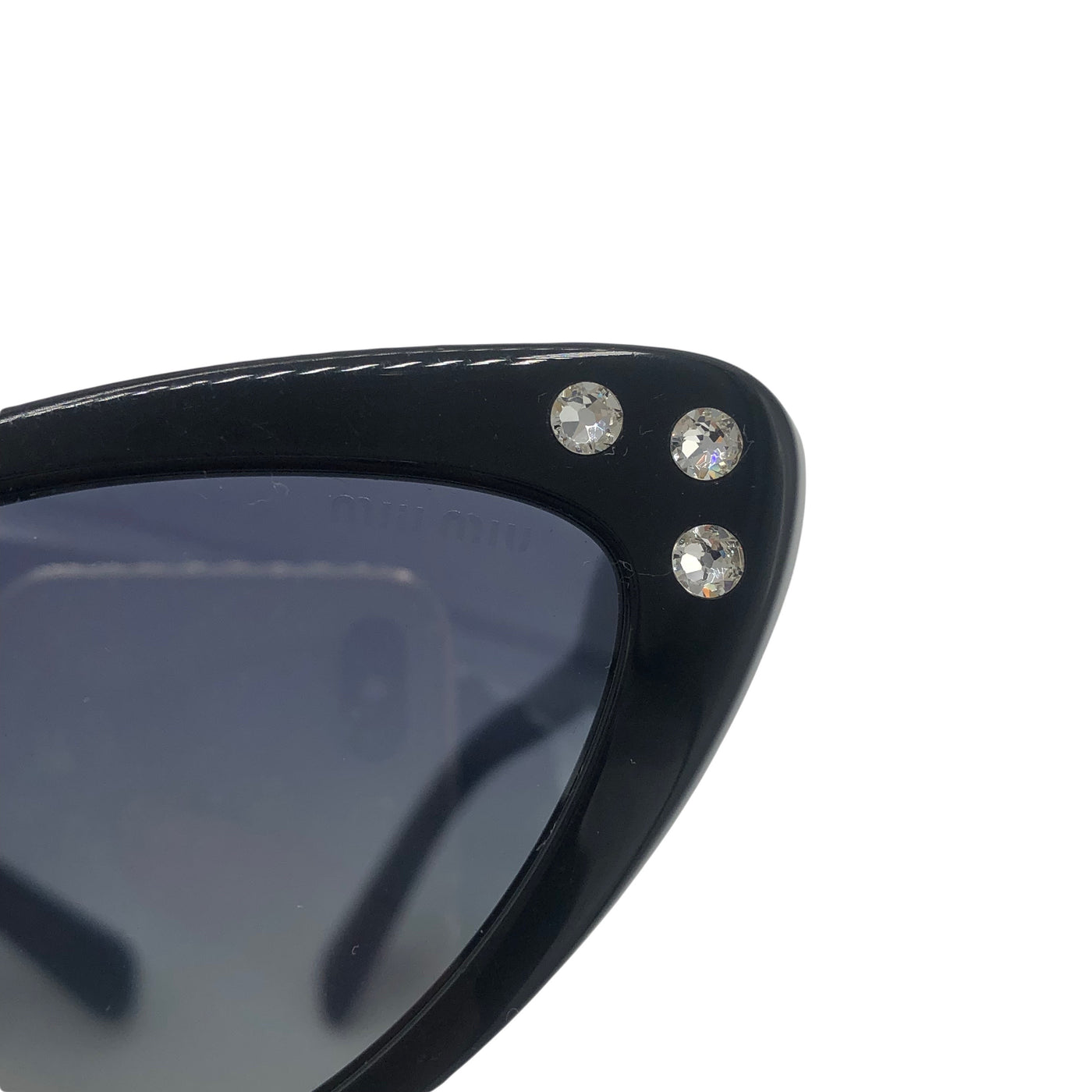 MIU MIU cat eye crystals sunglasses