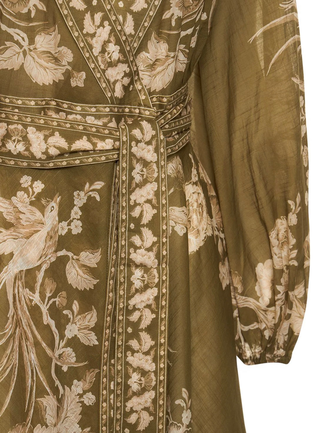 ZIMMERMANN Anneke floral print wrap dress RRP: £650