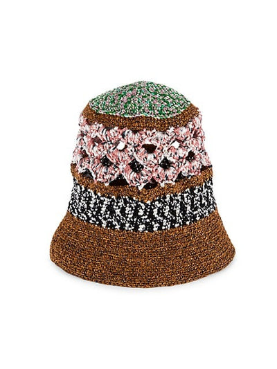 MISSONI Crochet bucket hat size M RRP: $505