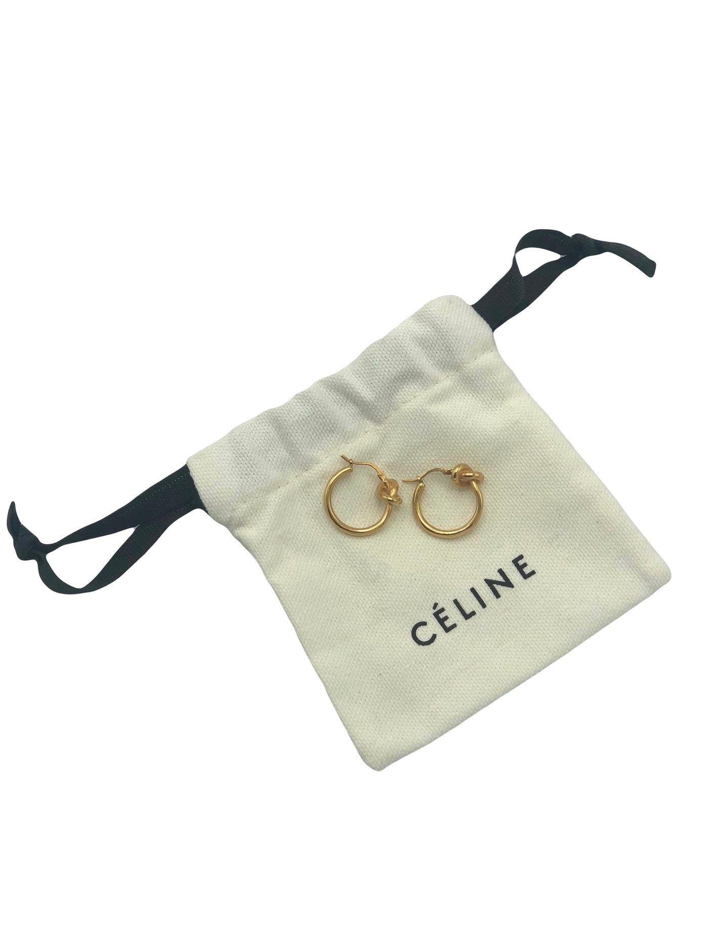 CELINE Knot Small Hoops current RRP: £355
