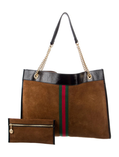 GUCCI Rajah maxi suede tote bag RRP: £2500