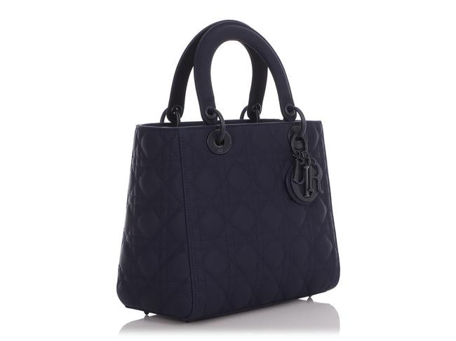 DIOR Lady Dior Ultra Matte Indigo Blue bag RRP: €5000