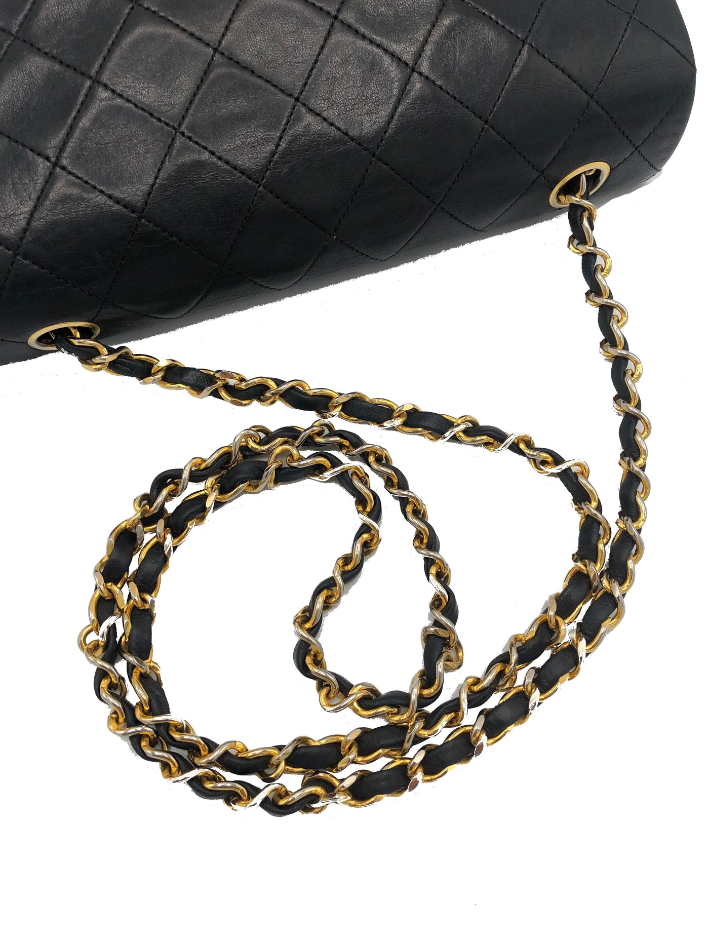 CHANEL Full Flap Vintage Lambskin with 24ct gold hardware