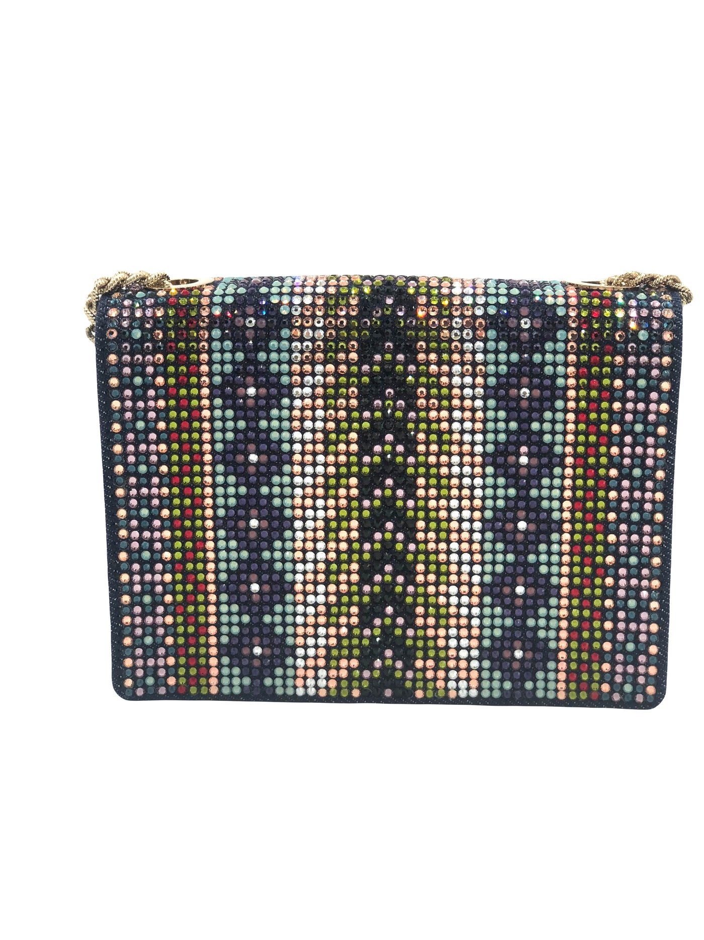 ROGER VIVIER Mini Pilgrim Crystals Embellished bag RRP: £1550