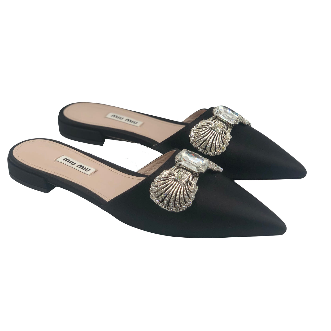 MIU MIU Embellished Mules flats size 37.5