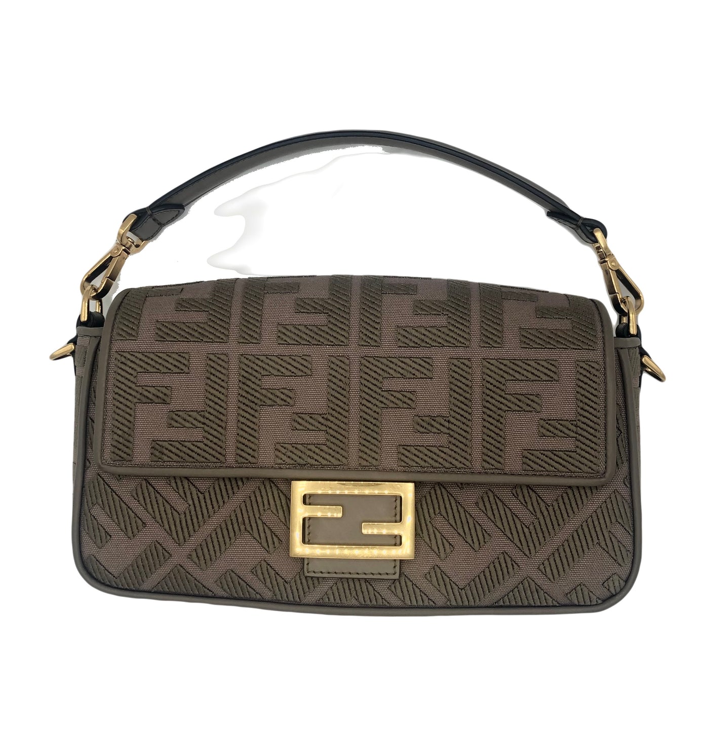 FENDI  Baguette canvas FF rrp: £2150