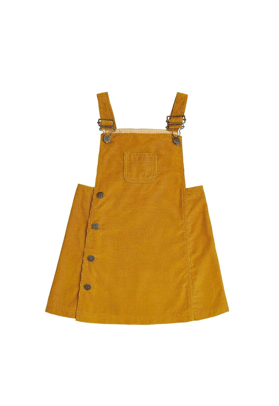 MARIE-CHANTAL Fabiola corduroy mustard dress size 8yrs RRP: $165