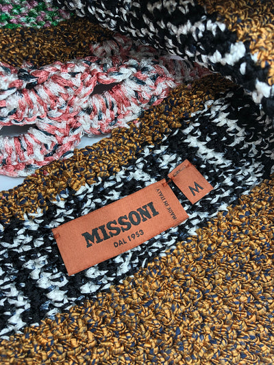 MISSONI Crochet bucket hat size M RRP: $505