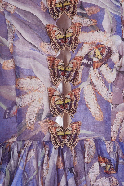 Zimmermann Botanica Butterfly dress size 8UK RRP £1175