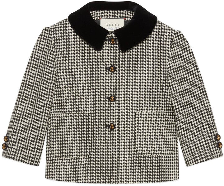 Gucci petite jacket houndstooth size 8UK RRP 1980